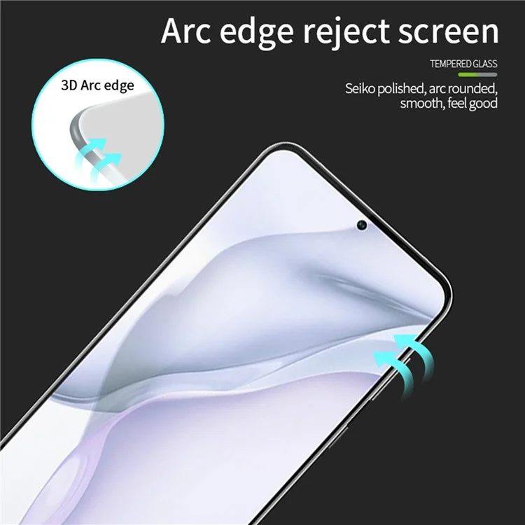 PINWUYO JK 3D Curved Tempered Glass Film-2 per Google Pixel 8 Full Glue High Aluminum-silicon Glass Screen Protector