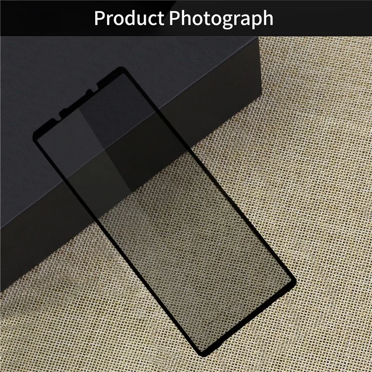 PINWUYO Pour Sony Xperia 5 V JK Série de Films en Verre Trempé-2 Verre Haute Aluminium-Silicium Clair Full HD Screen Protector