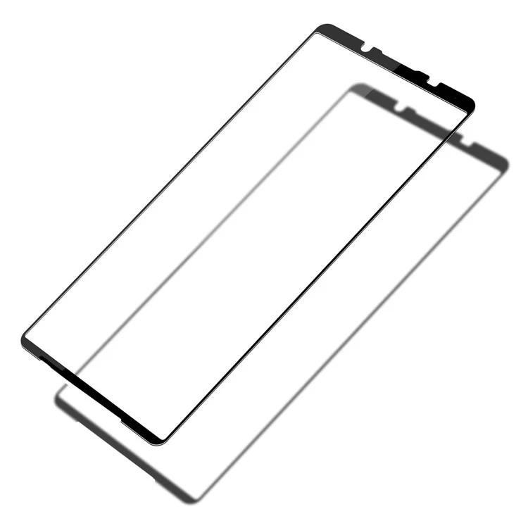 PINWUYO Pour Sony Xperia 5 V JK Série de Films en Verre Trempé-2 Verre Haute Aluminium-Silicium Clair Full HD Screen Protector