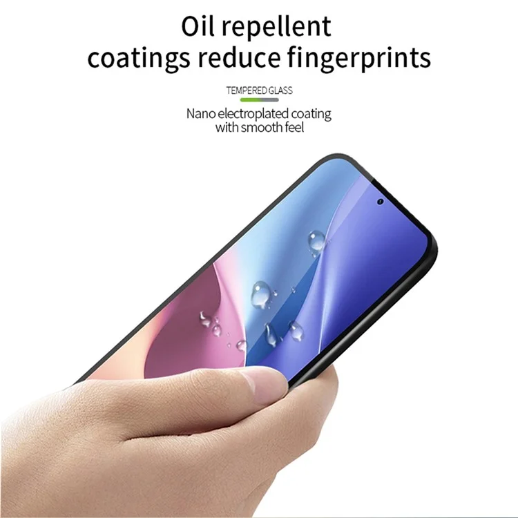 PINWUYO Pour Xiaomi Redmi Note 13 Pro 4G / 5G / Poco M6 Pro 4G JK Série de films en verre trempé-2 Protecteur d'écran en verre haute alumino-silice plein écran
