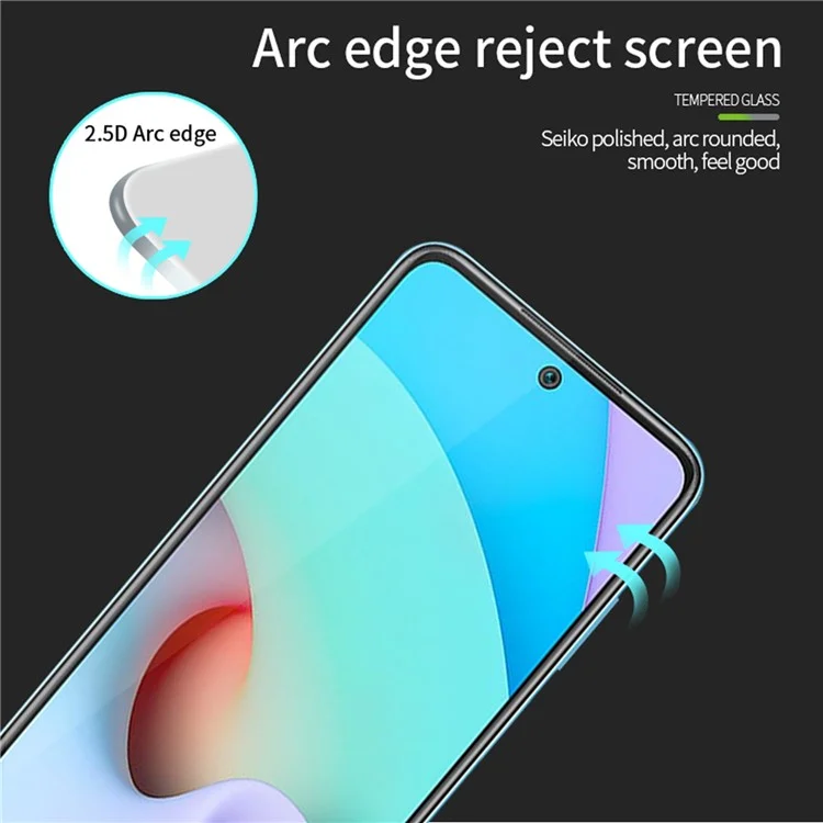 MOFI JK Tempered Glass Film Series-1 Für Xiaomi 13T / 13T Pro Hochwertige Aluminium-Silizium-Glas-Bildschirmschutzfolie Vollverklebter Film