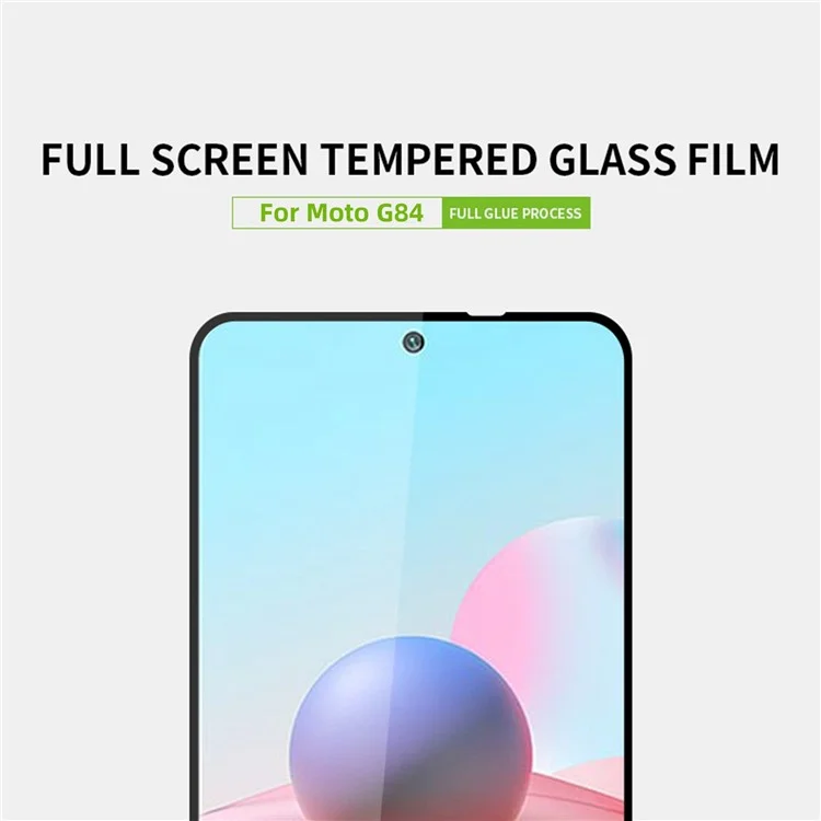 PINWUYO Für Motorola Moto G84 JK Tempered Glass Film Series-2 Ultra Clear Full Screen Protector High Aluminum-silicon Glass Film