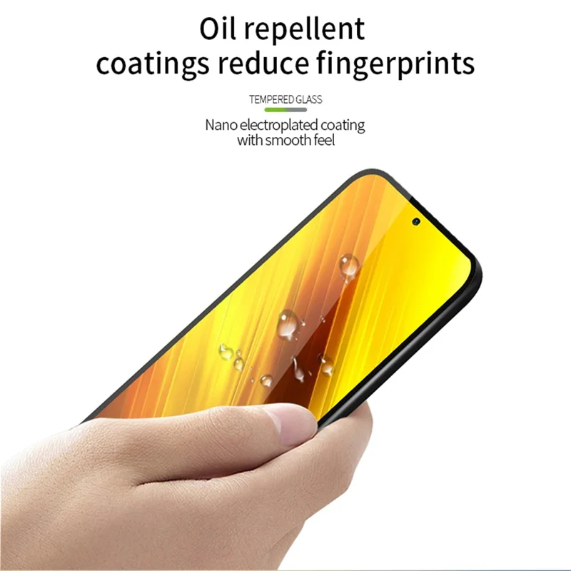 PINWUYO For Huawei Mate 60 JK Tempered Glass Film Series-2 Full Cover Screen Protector High Aluminum-silicon Glass Film