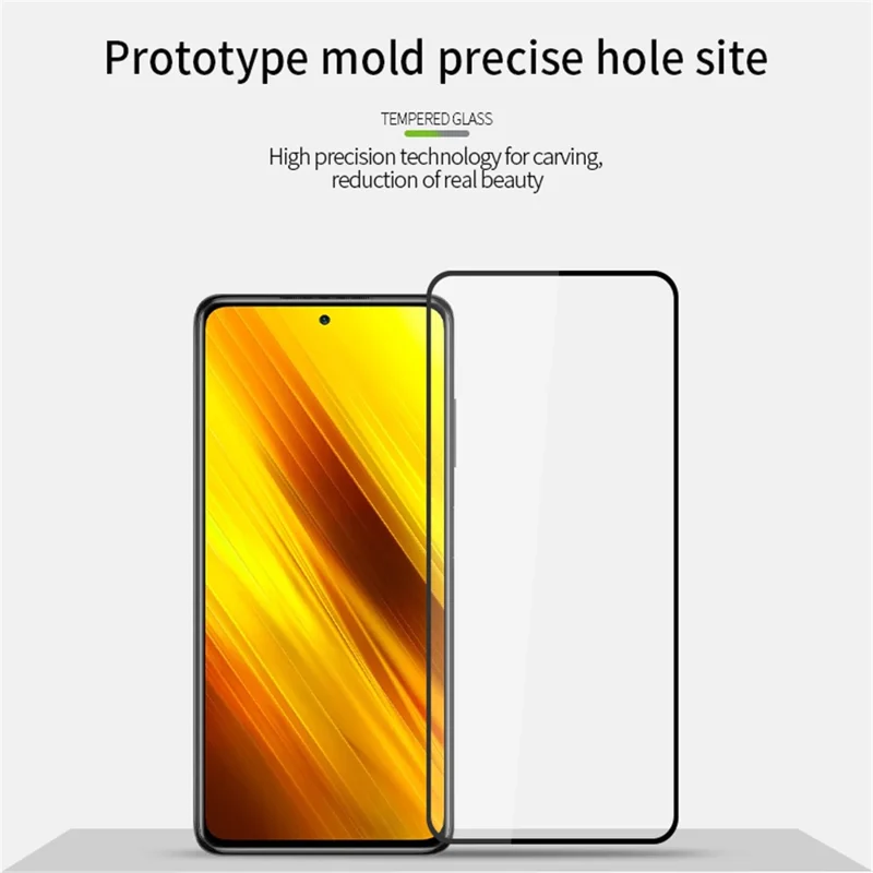 PINWUYO For Huawei Mate 60 JK Tempered Glass Film Series-2 Full Cover Screen Protector High Aluminum-silicon Glass Film