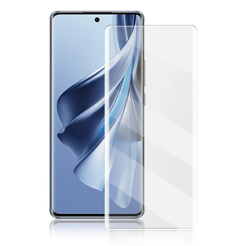 MOCOLO For Oppo Reno10 5G (Global) Anti-scratch Full Screen Protector 3D Curved UV Liquid Tempered Glass Film