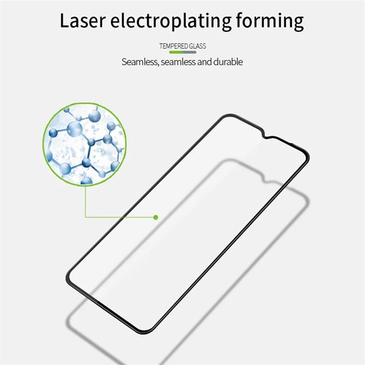 PINWUYO JK 3D Curved Tempered Glass Film-2 for Xiaomi Redmi 11A 4G Full Glue High Aluminum-silicon Glass Screen Protector