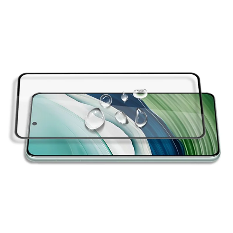 MOCOLO Pour Huawei Mate 60 Protecteur d'écran full coverage Full Glue Silk Printing Verre trempé Film - Noir