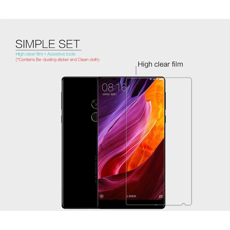 NILLKIN for Xiaomi Mi Mix Anti-fingerprint HD Clear LCD Screen Film Protector