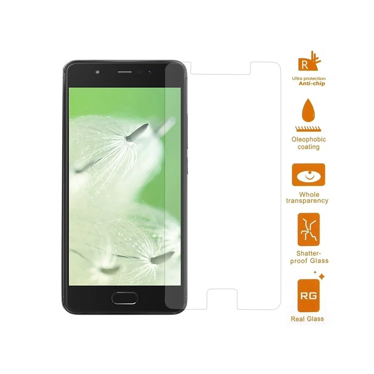 0.3mm Screen Protector Tempered Glass Film Arc Edge for Wiko U Feel Go