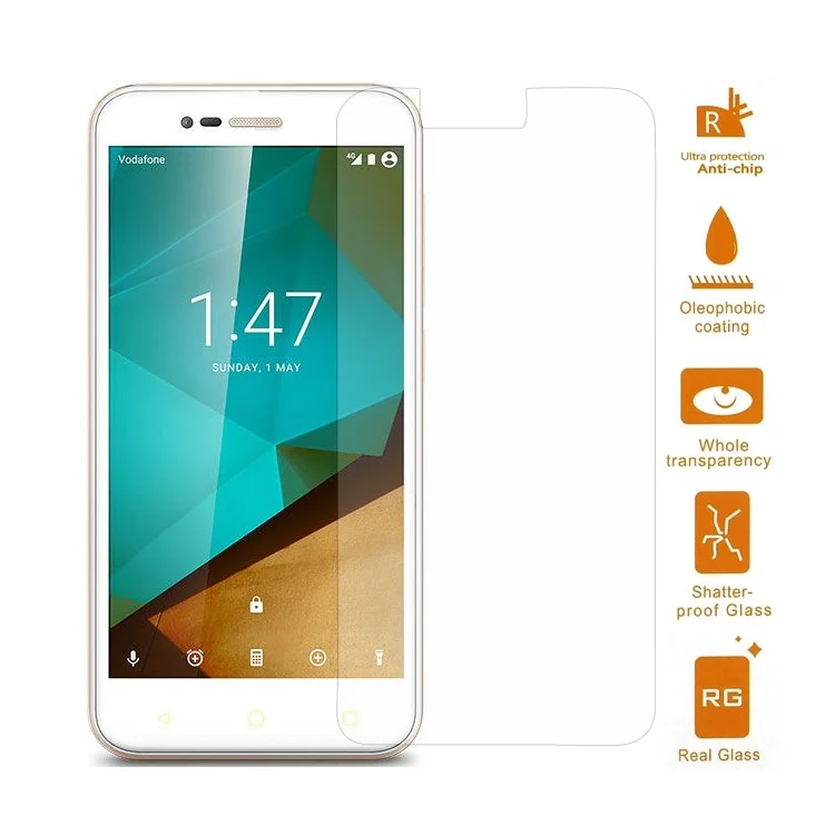 Screen Protector for Vodafone Smart Prime 7 Tempered Glass 0.3mm Arc Edge