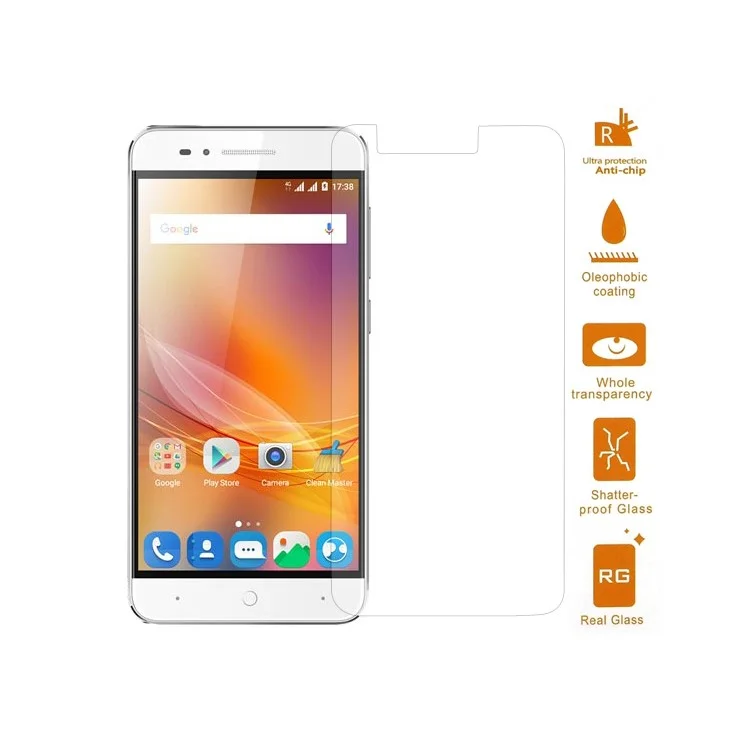 For ZTE Blade A610 0.3mm Tempered Glass Mobile Screen Protector Guard (Arc Edge)
