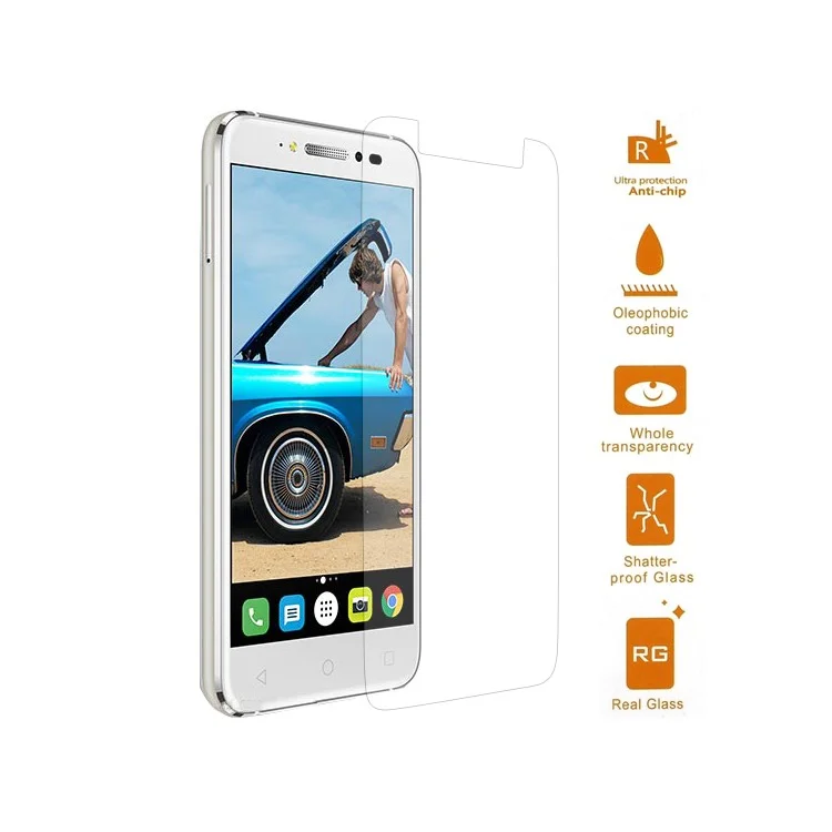 For Alcatel Shine Lite 0.3mm Tempered Glass Mobile Screen Protector Guard (Arc Edge)