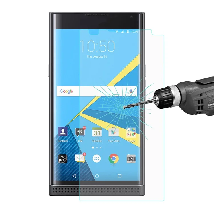 HAT PRINCE for BlackBerry Priv 0.26mm 9H Tempered Glass Screen Protector (2.5D Arc Edge)