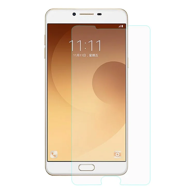HAT PRINCE for Samsung Galaxy C9 Pro 0.26mm 9H Tempered Glass Screen Guard Film (2.5D Arc Edge)