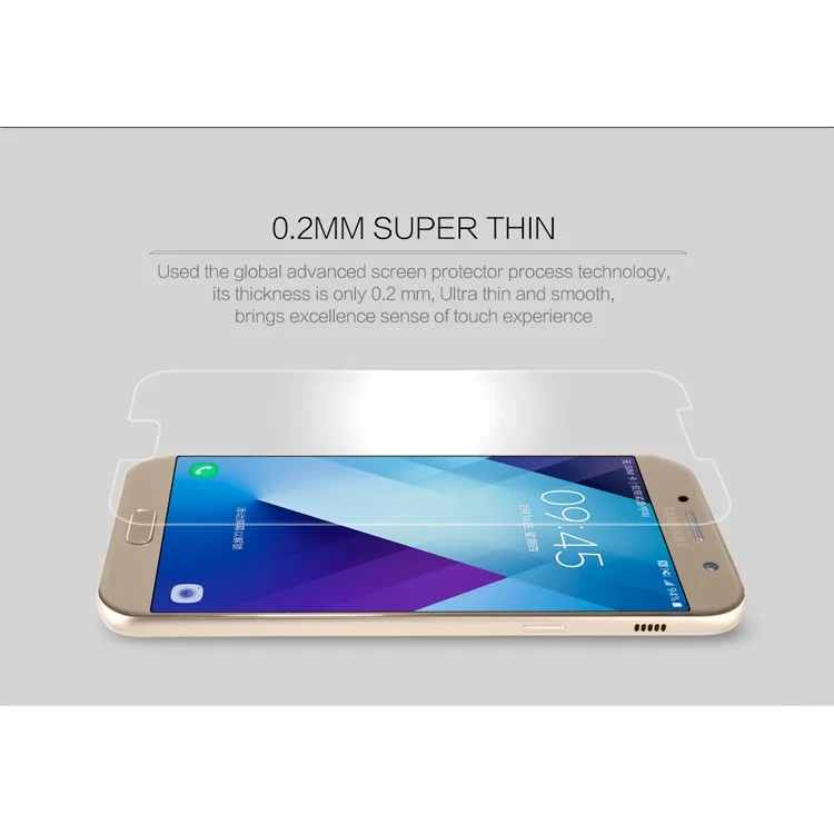 NILLKIN Amazing H+PRO Tempered Glass Mobile Screen Film for Samsung Galaxy A5 (2017), Nanometer Anti-Explosion