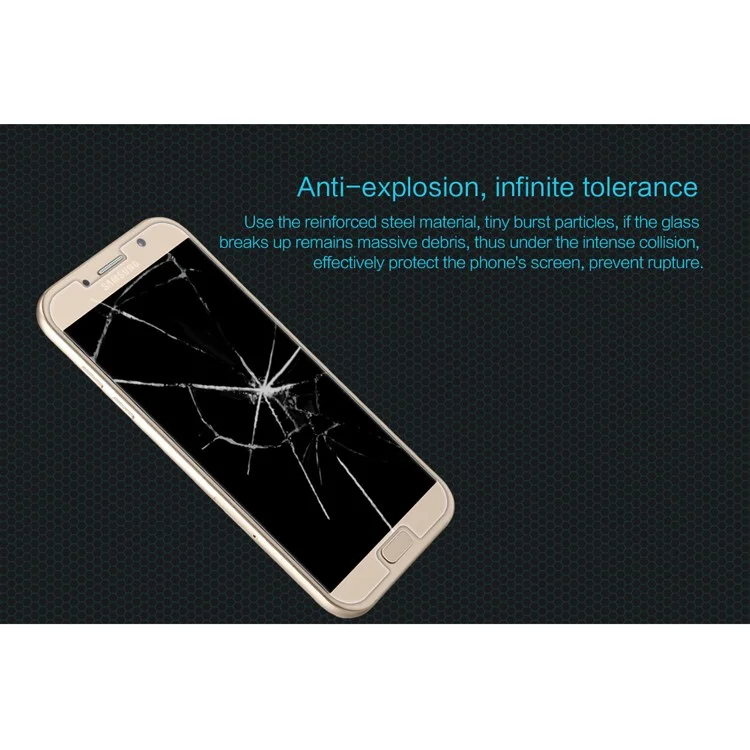 NILLKIN Amazing H for Samsung Galaxy A5 (2017) Tempered Glass Screen Protector Anti-explosion 9H
