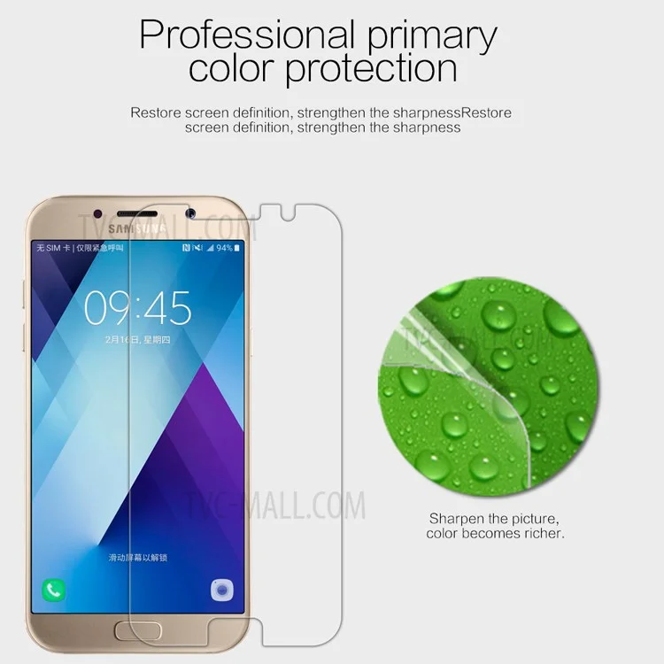 NILLKIN for Samsung Galaxy A7 (2017) Anti-fingerprint HD Clear Mobile Screen Protector Film