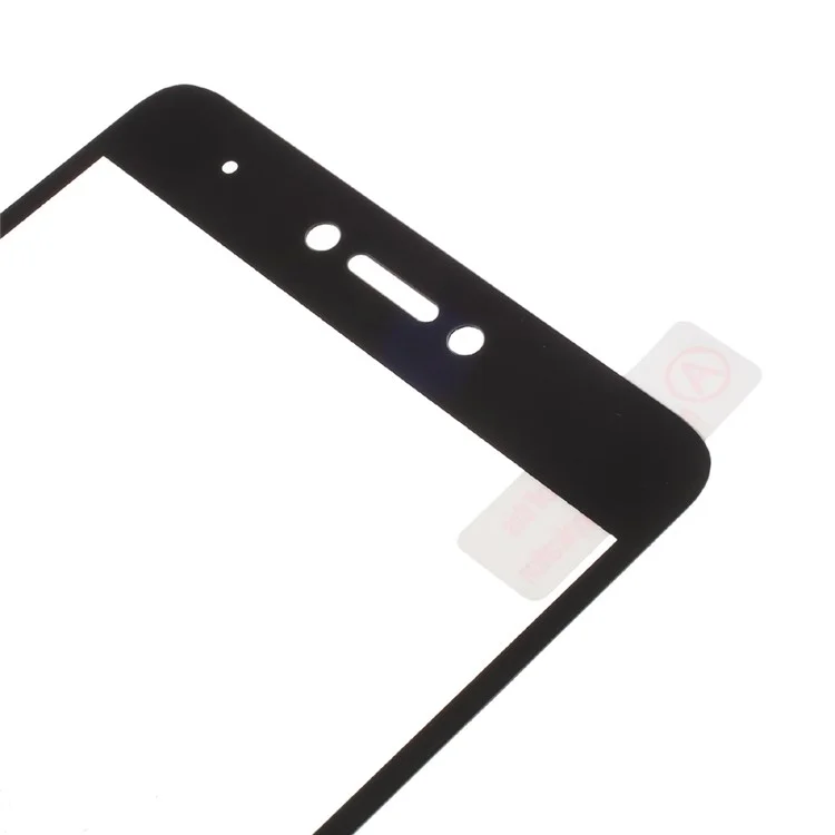 For Xiaomi Redmi Note 4X Full Screen Cover Mobile Tempered Glass Protector Film Silk Print - Black