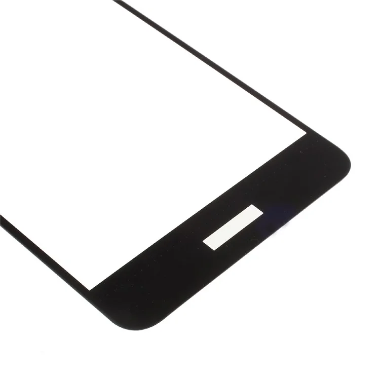 For Huawei nova Silk Print Full Screen Cover Mobile Tempered Glass Protector Film - Black