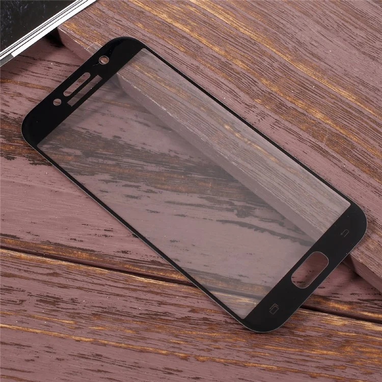 Full Cover Mobile Tempered Glass Screen Protector for Samsung Galaxy A7 (2017) A720 - Black