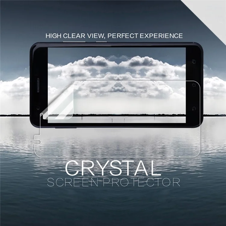 NILLKIN Crystal Clear Anti-fingerprint Screen Protector Film Cover for Asus Zenfone 3 Zoom ZE553KL