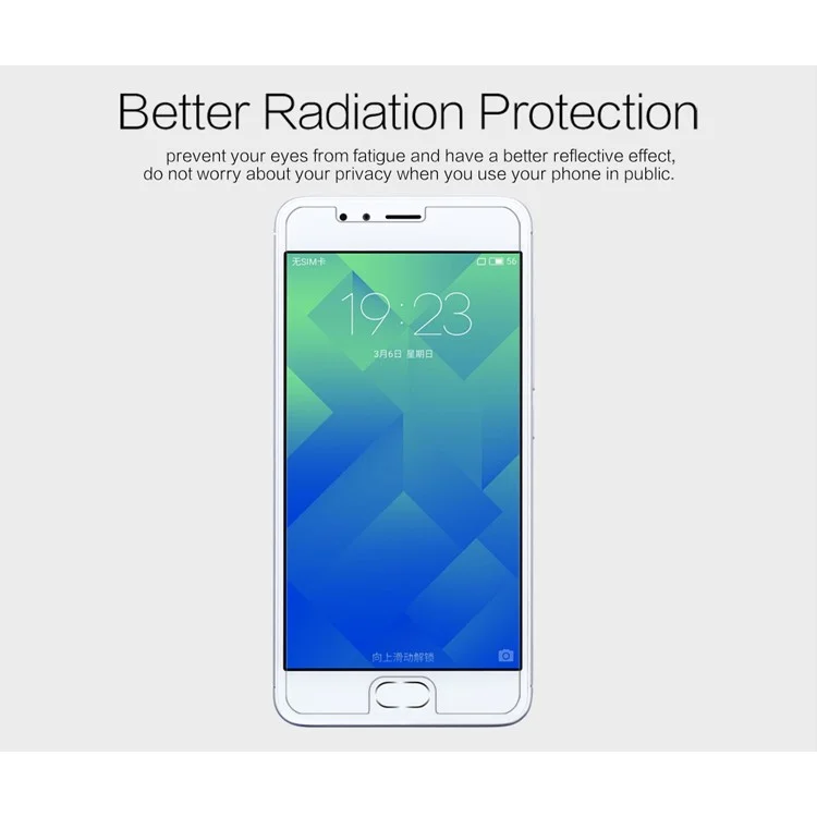 NILLKIN for Meizu M5s Matte Anti-scratch LCD Screen Protector Mobile Guard Film