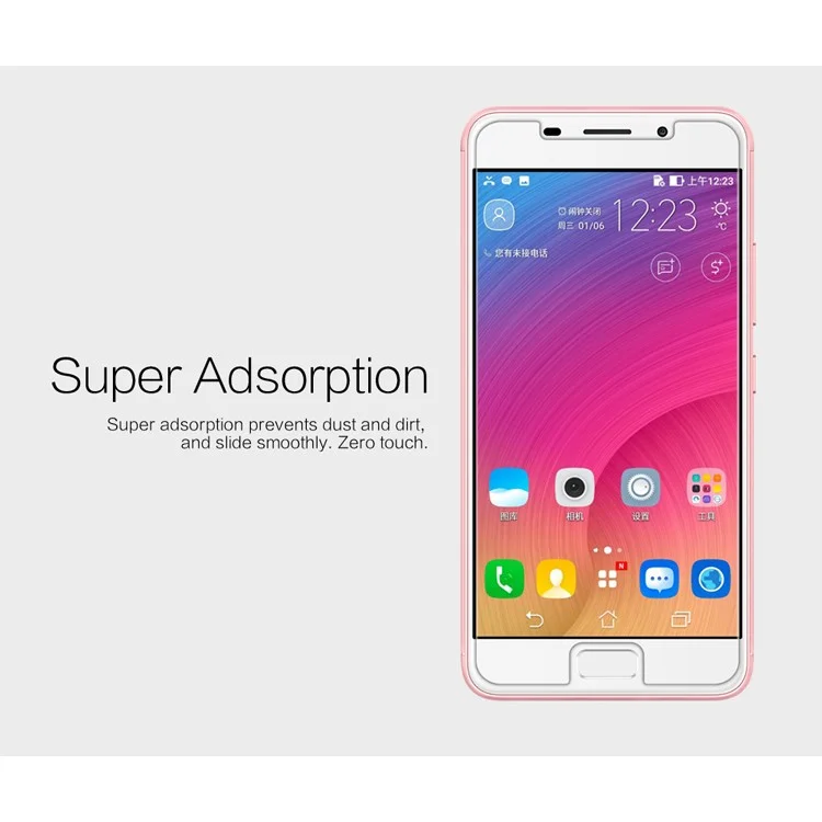 NILLKIN for Asus Zenfone 3s Max ZC521TL Anti-fingerprint HD Clear Mobile Screen Protector Film