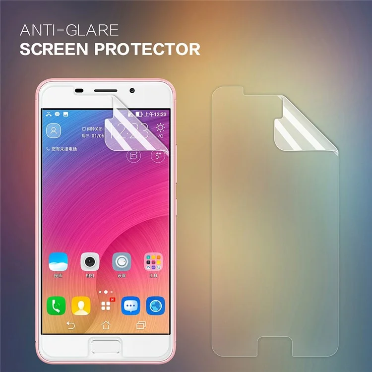 NILLKIN Anti-scratch Matte Screen Protector Shield Film for Asus Zenfone 3s Max ZC521TL