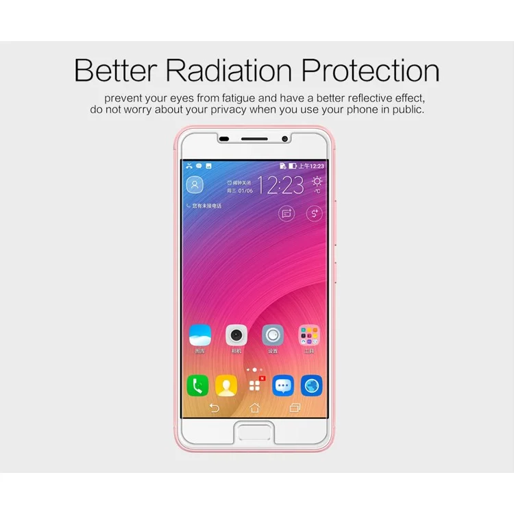NILLKIN Anti-scratch Matte Screen Protector Shield Film for Asus Zenfone 3s Max ZC521TL