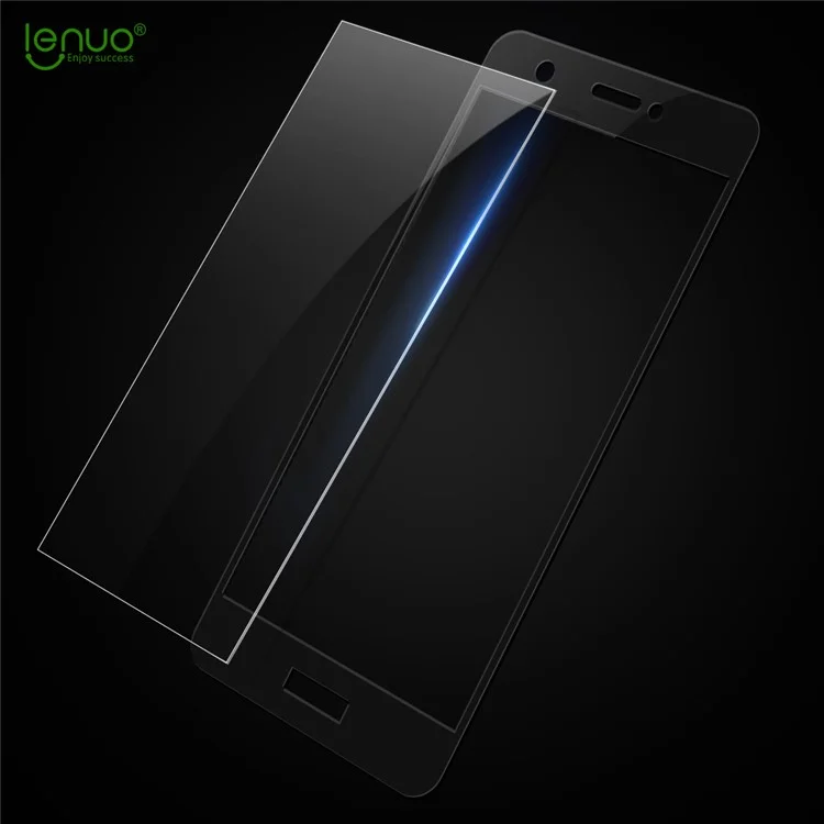 LENUO CF Full Cover Soft Carbon Fiber Tempered Glass Screen Protector for Huawei nova - Black