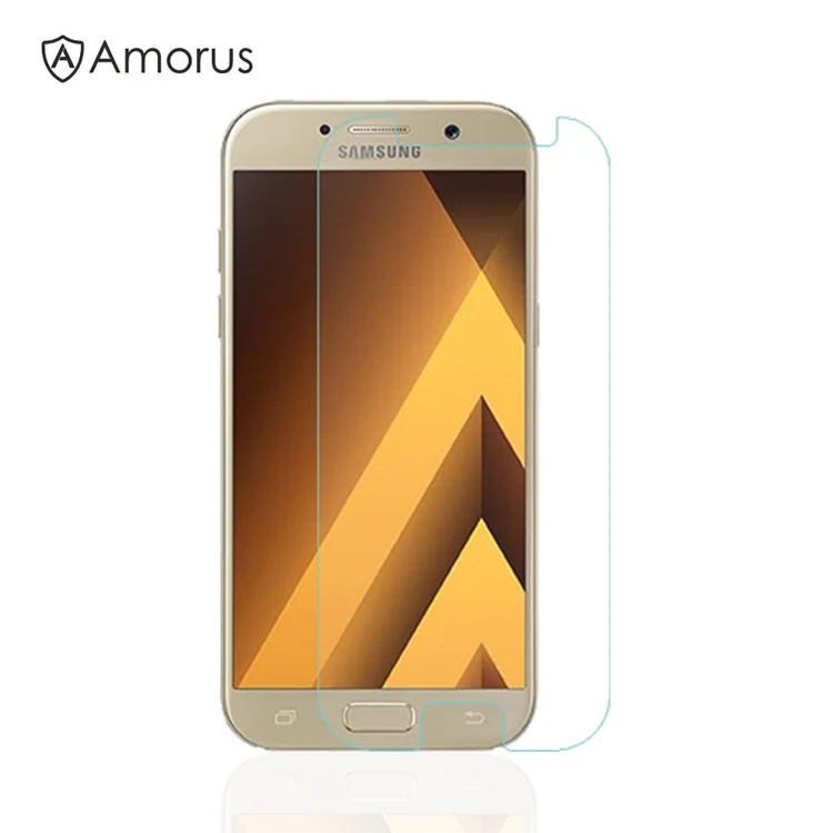 AMORUS Mobile Tempered Glass Screen Protector Guard for Samsung Galaxy A5 (2017) A520
