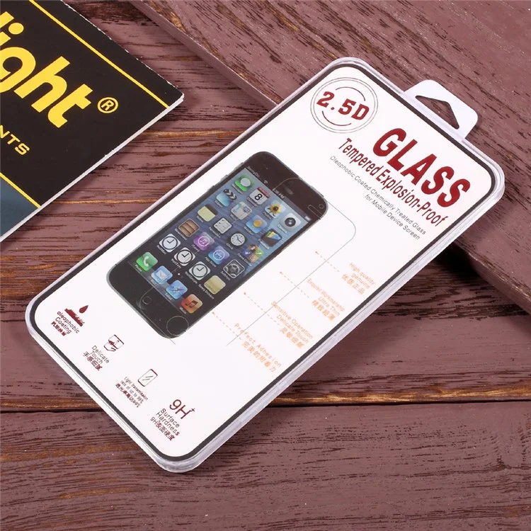 For Samsung Galaxy C7 Pro 0.25mm Tempered Glass Screen Protector Guard Film Arc Edge