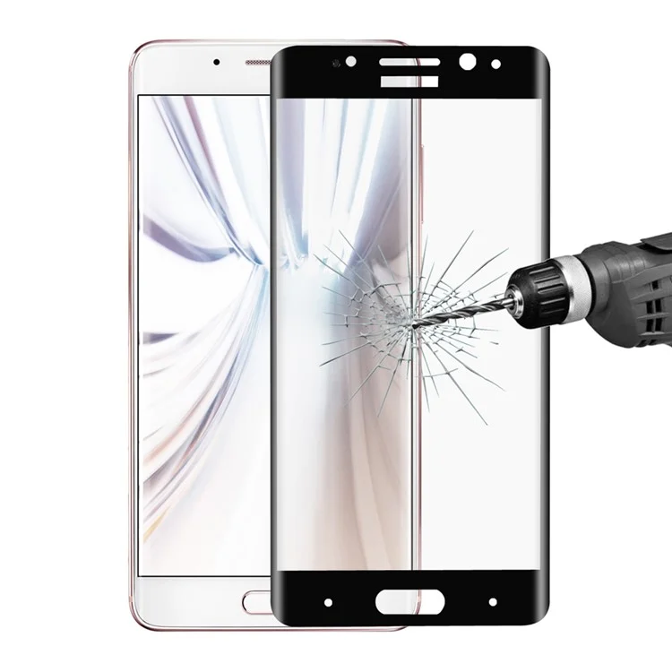 HAT PRINCE 3D Curved Full Tempered Glass Screen Protector for Huawei Mate 9 Pro - Black