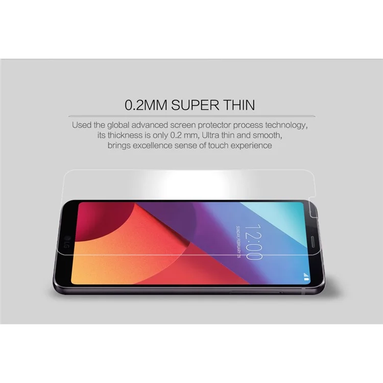 NILLKIN Amazing H+ Pro Tempered Glass Screen Protector for LG G6 Nanometer Anti-Explosion