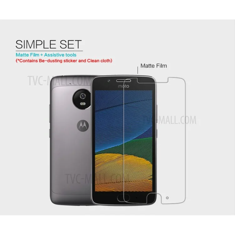 NILLKIN for Motorola Moto G5 Anti-scratch Matte LCD Screen Protector Mobile Film