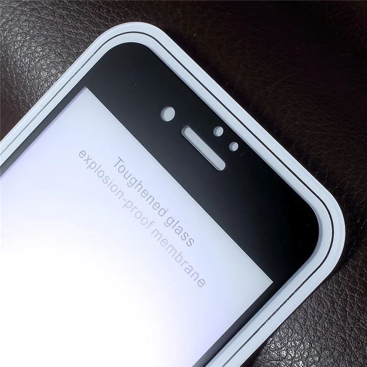 RURIHAI Solid Defense for iPhone 6s/6 4.7 Anti-blue-ray 0.1mm Thin Full Tempered Glass Screen Protector - Black