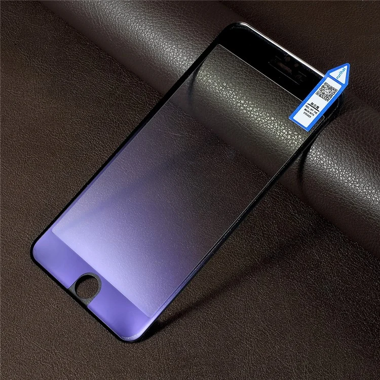 RURIHAI Soft Edge Anti-blue-ray Full Tempered Glass Screen Protector for iPhone 6s Plus / 6 Plus - Black