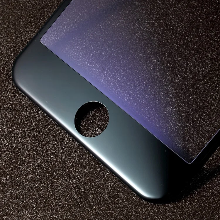 RURIHAI Soft Edge Anti-blue-ray Full Tempered Glass Screen Protector for iPhone 6s Plus / 6 Plus - Black