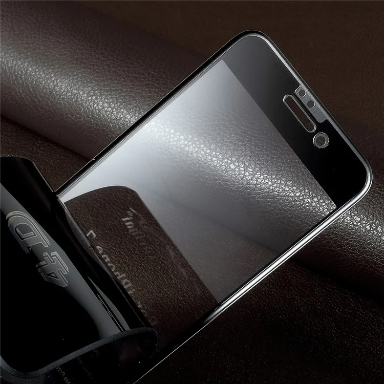 RURIHAI 4D Curved Full Covered Screen Tempered Glass Protector Guard Film for iPhone 6s Plus / 6 Plus - Black
