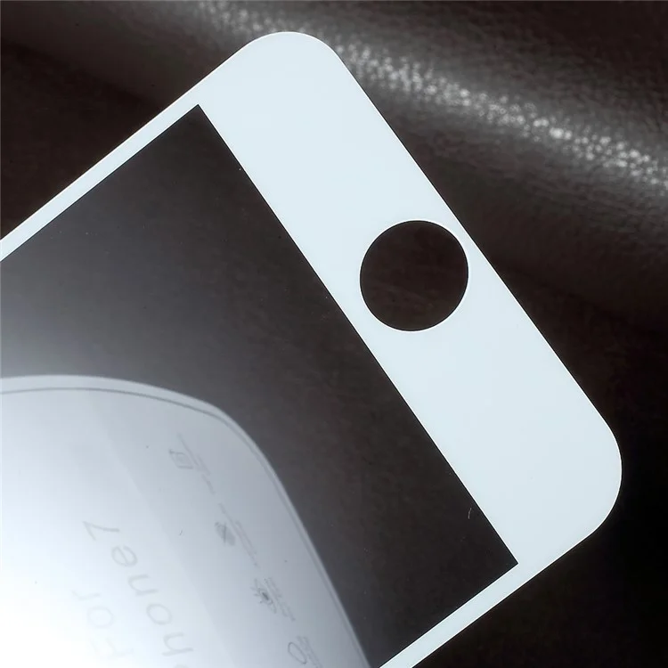 RURIHAI Solid Defense 0.1MM Thin Full Tempered Glass Screen Protector for iPhone 7 4.7 inch - White