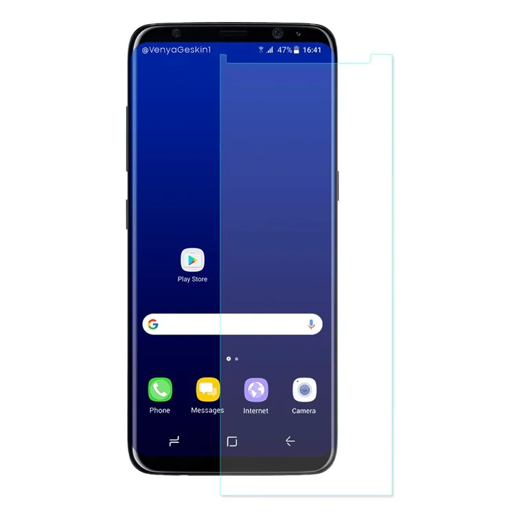 HAT PRINCE Tempered Glass Screen Protector Shield Film for Samsung Galaxy S8+ SM-G955 0.26mm 9H 2.5D Arc Edge