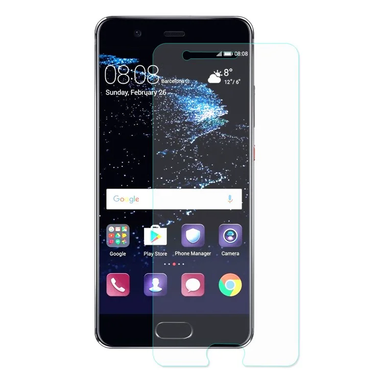 HAT PRINCE Tempered Glass Screen Protector for Huawei P10 Plus 0.26mm 9H 2.5D Arc Edge