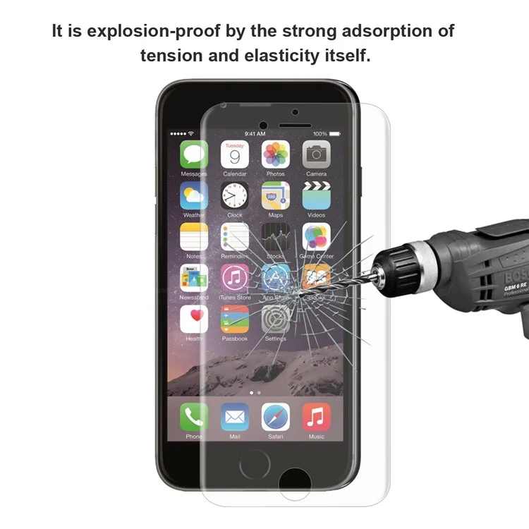 HAT PRINCE 0.1mm Full Coverage Screen Protector Guard Film for iPhone 6S/6 4.7 inch