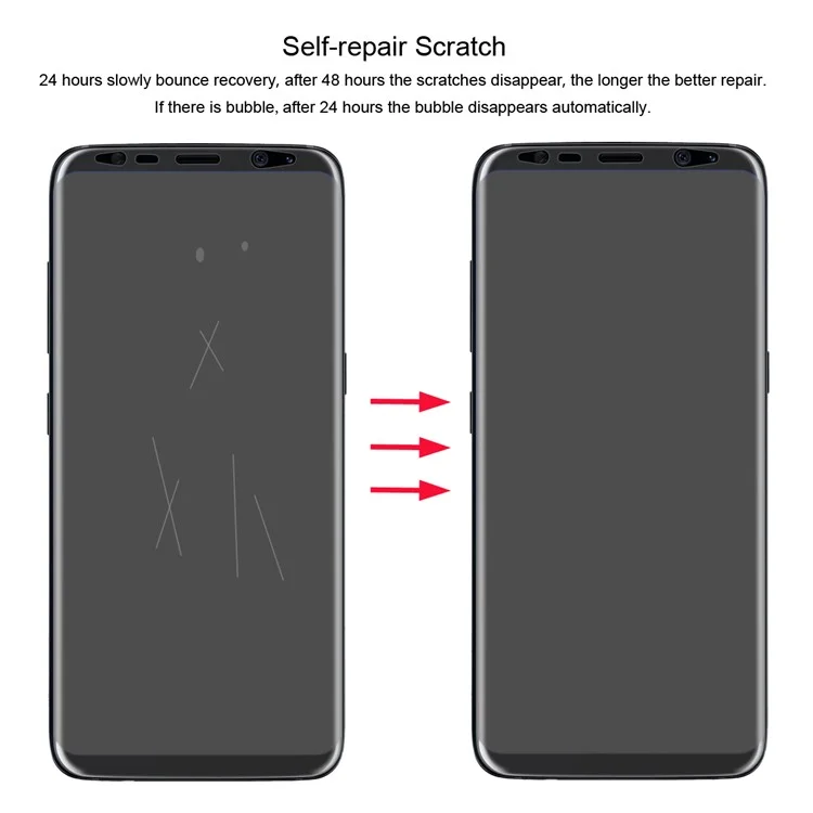 HAT PRINCE 0.1mm 3D Full Coverage TPU Explosion-proof Screen Film for Samsung Galaxy S8 G950