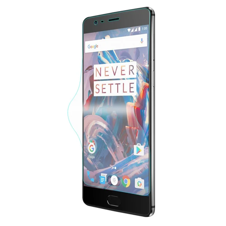 HAT PRINCE 0.1mm Full Coverage Screen Guard for OnePlus 3 / 3T - Transparent