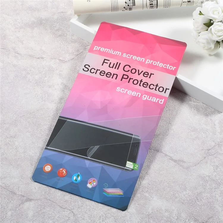 Soft TPU LCD Screen Protector Mobile Film for Samsung Galaxy J7 (2017)