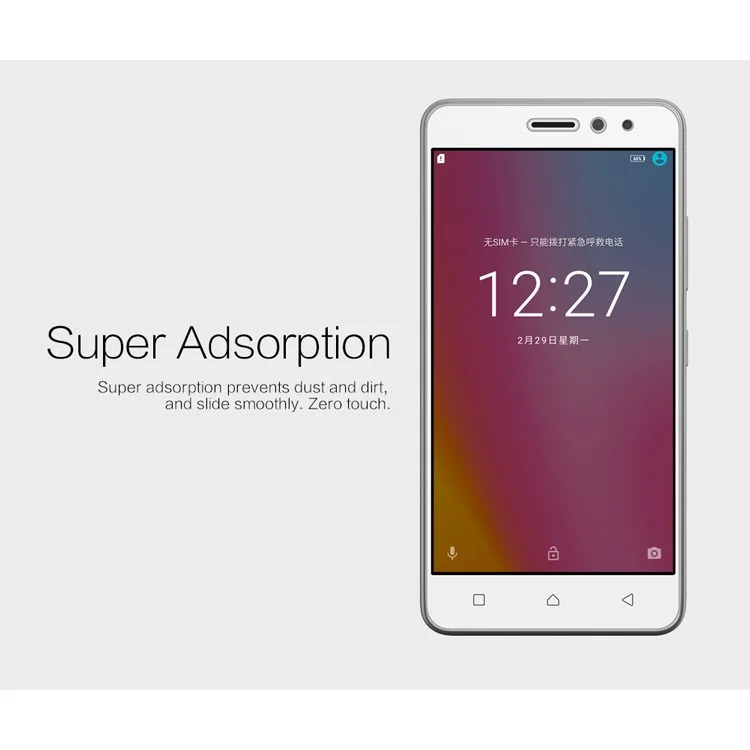 NILLKIN Anti-fingerprint HD Clear LCD Screen Protector Shield Film for Lenovo K6 Power