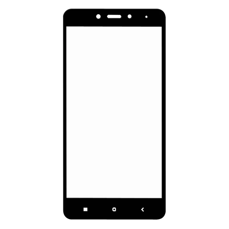 HAT PRINCE Tempered Glass Screen Protector for Xiaomi Redmi Note 4 0.26mm 9H 2.5D Arc Edge - Black