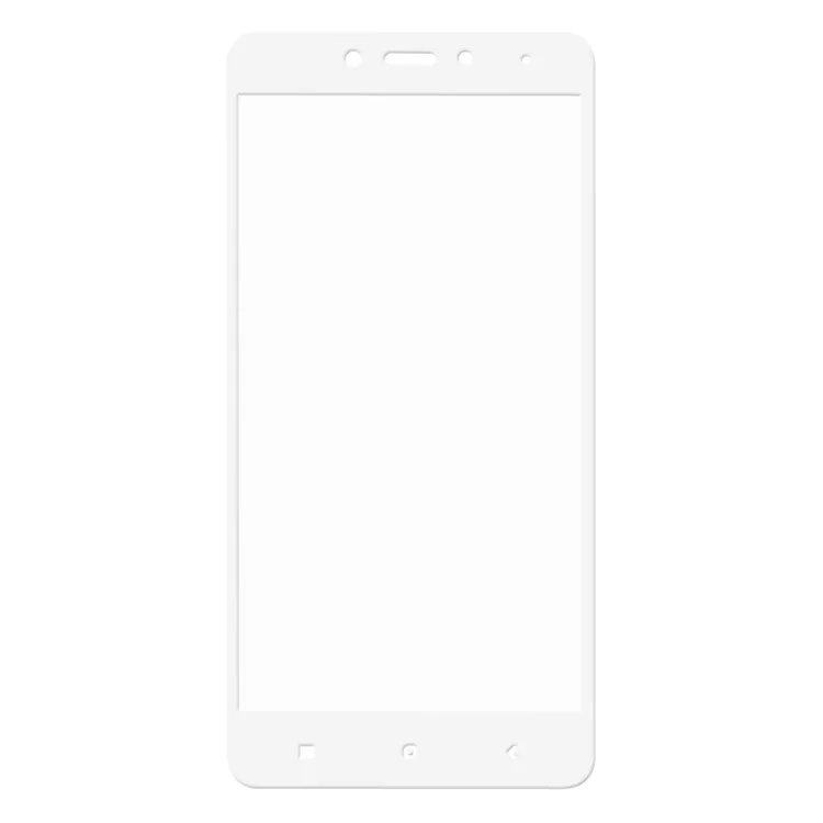 HAT PRINCE Tempered Glass Screen Protector Shield Film for Xiaomi Redmi Note 4 0.26mm 9H 2.5D Arc Edge - White