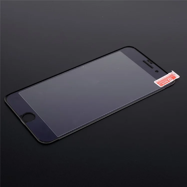 Full Coverage Carbon Fiber Edge Anti-blue-ray Tempered Glass Screen Protector for iPhone 7 Plus - Black